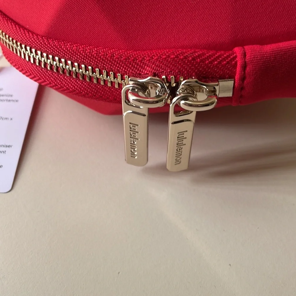 lululemon Red Heart Shaped Wristlet Keychain - Picture 8 of 8